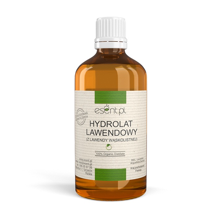 Levendula hidrolátum 100 ml, Esent, organikus, tartósítószermentes, pH 3.02