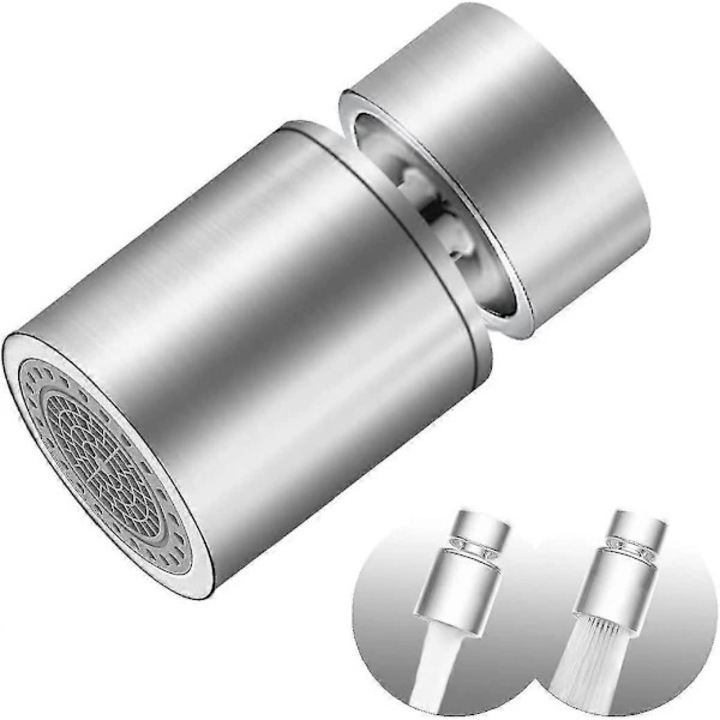 Aerator baterie, 360° rotire, economisire apa, doua moduri de flux, set de adaptoare