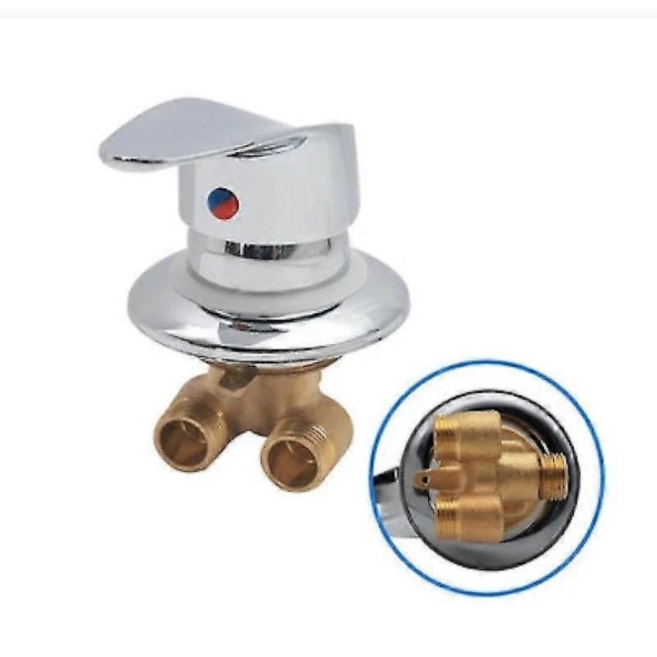 Baterie sanitara pentru dus, mixer din alama, crom, control precis al temperaturii, dimensiune standard G1/2