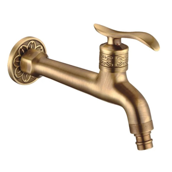 Sanitér csaptelep, 4 pontos, beépíthető, kulcsos nyitású, mosógéphez, 0.4 kg