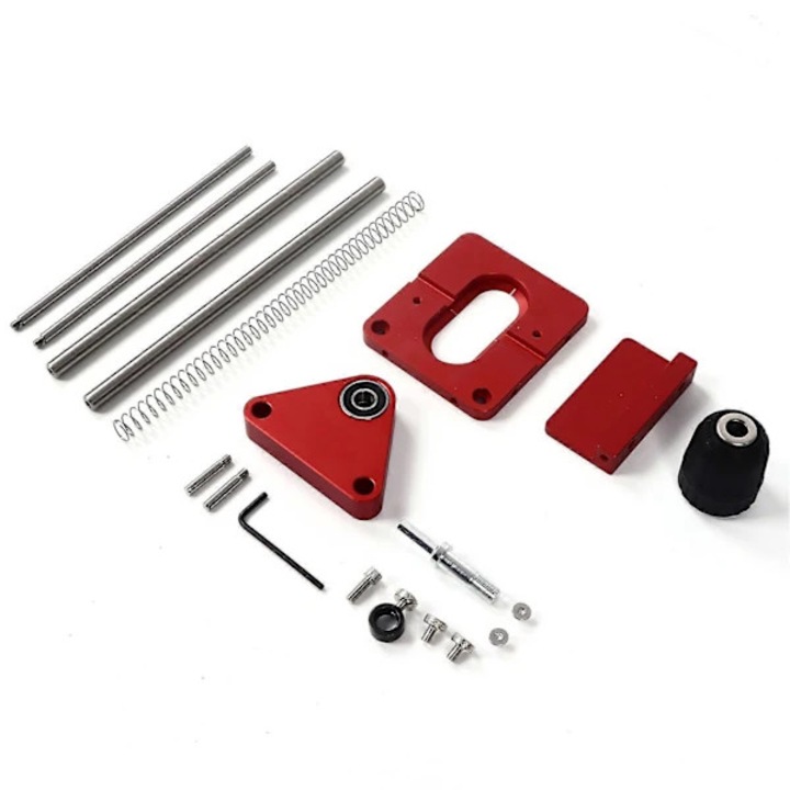 Locatoare de gauri pentru lemn, set, material din otel inoxidabil si aluminiu, dimensiuni 1084g