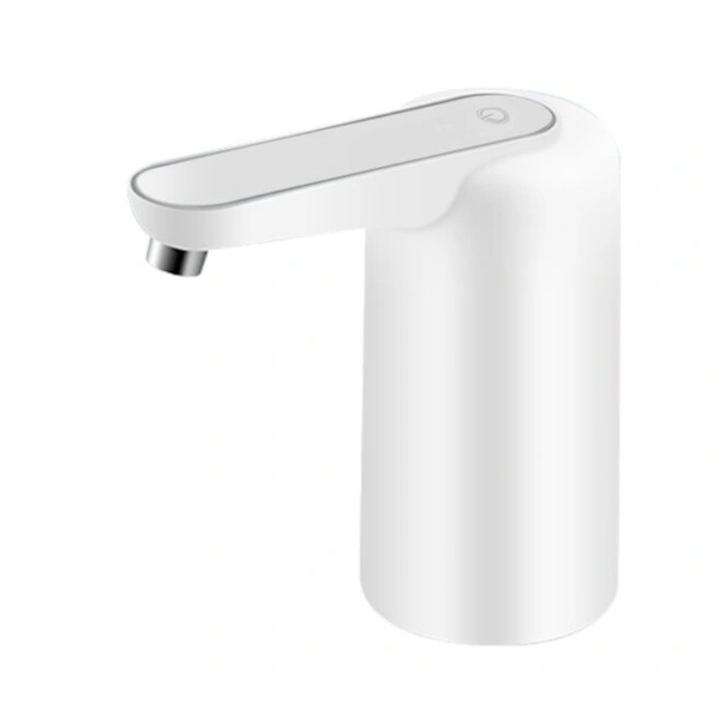 Dozator de apa portabil, 14x14x8cm, USB reincarcabil, 1200 mAh, compatibil cu sticle de 5.5 cm