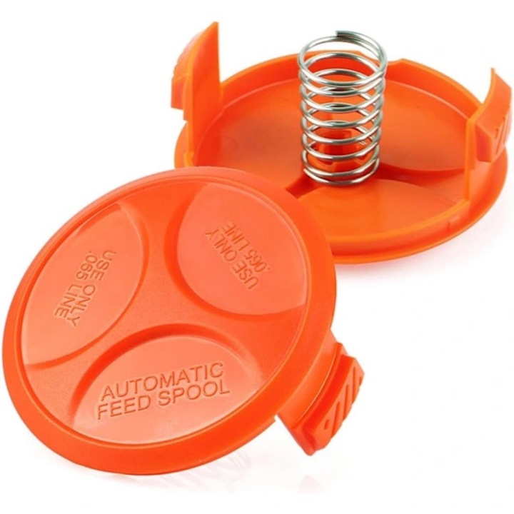 Capace de bobina set 5 bucati pentru trimmer iarba Black & Decker, ABS, rezistent la impact