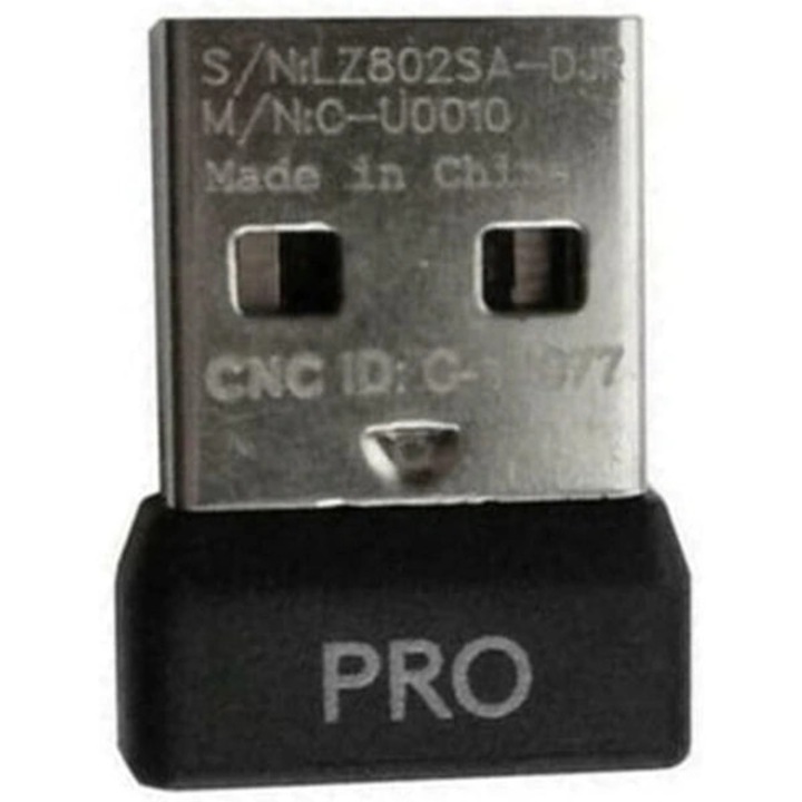 Receiver USB pentru mouse Logitech G Pro Wireless/GPXS G Pro X Superlight, negru