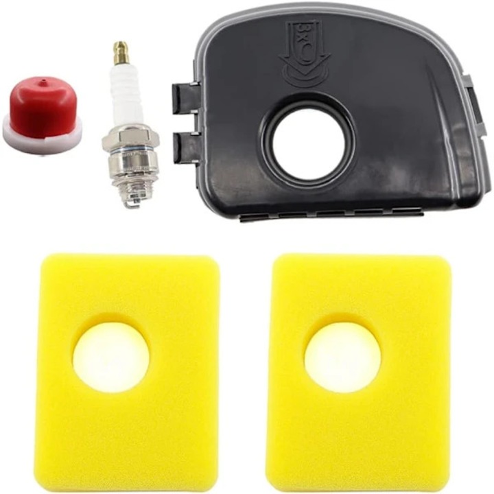 Set capac filtru aer cu filtru aer si bujie pentru Briggs & Stratton 300e 450e 550e