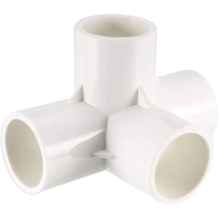 PVC csatlakozó, 10 db, 20 mm belső átmérő, fehér