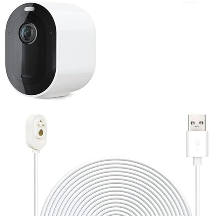 Захранващ кабел, 5.2M, бял, за Arlo Ultra 4K UHD