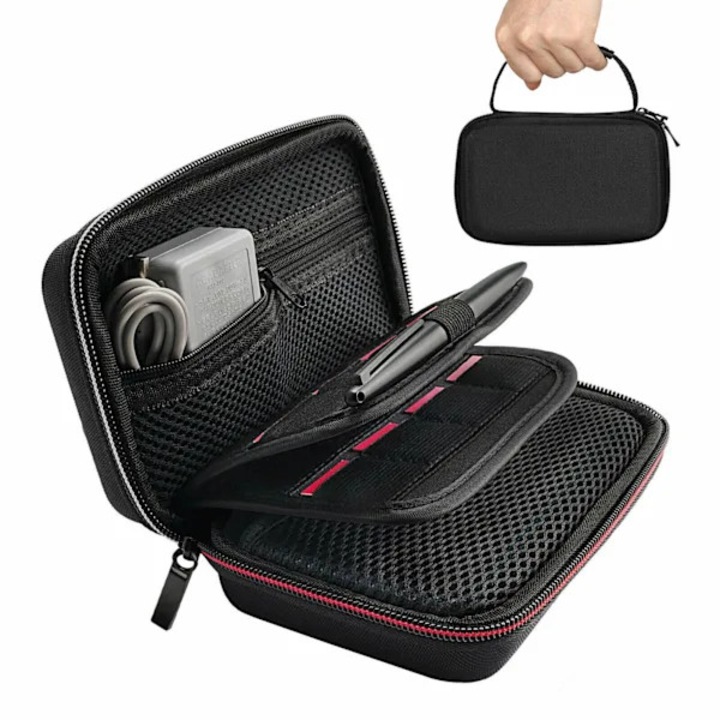 Husa de transport pentru Nintendo 3DS XL/2DS XL, 16 suporturi pentru jocuri, material EVA, multicolor