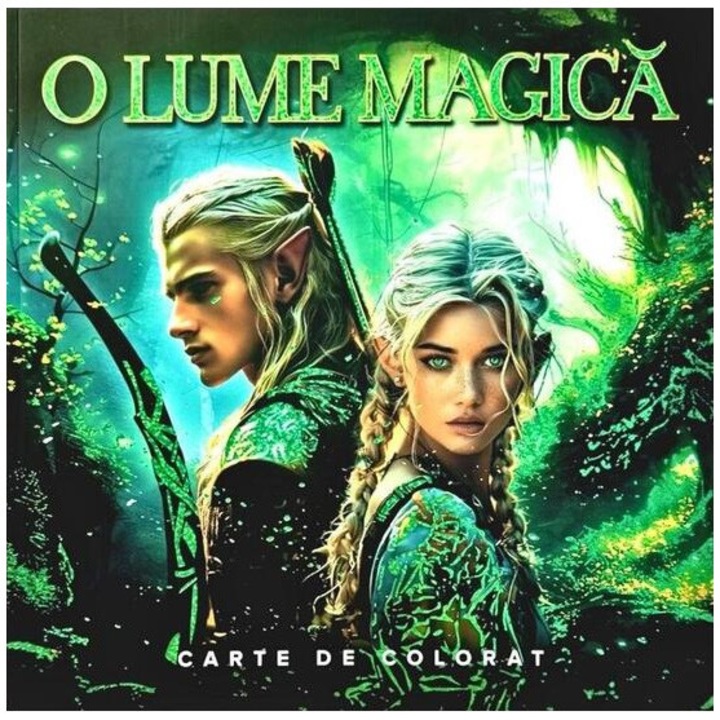 O lume magica - carte de colorat