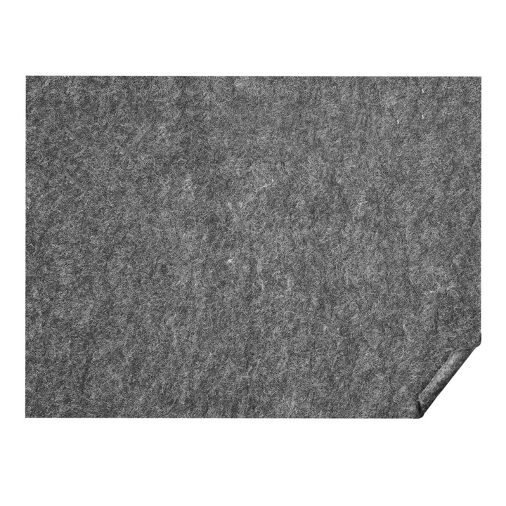 Pad pentru covor VEVOR, 9' x 12', 1/4" grosime, 100% poliester, gri, antiderapant