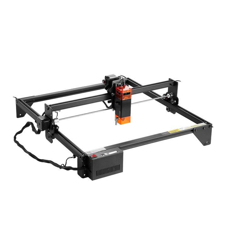 Masina de gravat cu laser VEVOR, 5W, 38x40cm, viteza de miscare 10000 mm/min, protectie oculara