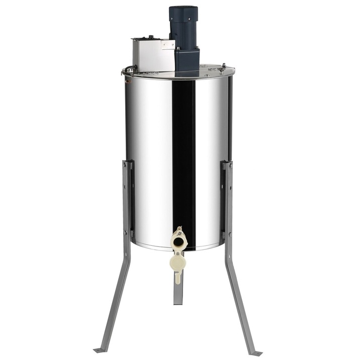 Extractor electric de miere VEVOR, tangential, 2/4 rame, capacitate mare, 220V, 30.6 lbs