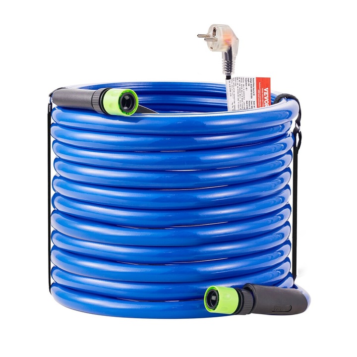 VEVOR fűtött vízvezeték, 75 láb, fagyálló -45F, 5/8", gyorscsatlakozó készlettel