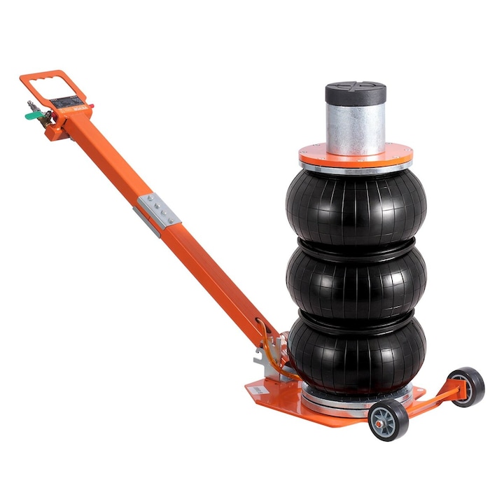 Elevator pneumatic 3 tone VEVOR cu coloana inaltata, compact, 1100x268x140mm, pentru sedan, SUV, camioneta