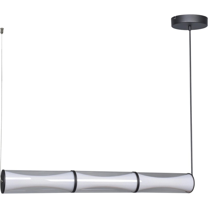 Lustra LED KLAUSEN Ardor SP3 KL140036, 36W, 2000lm, alb-negru