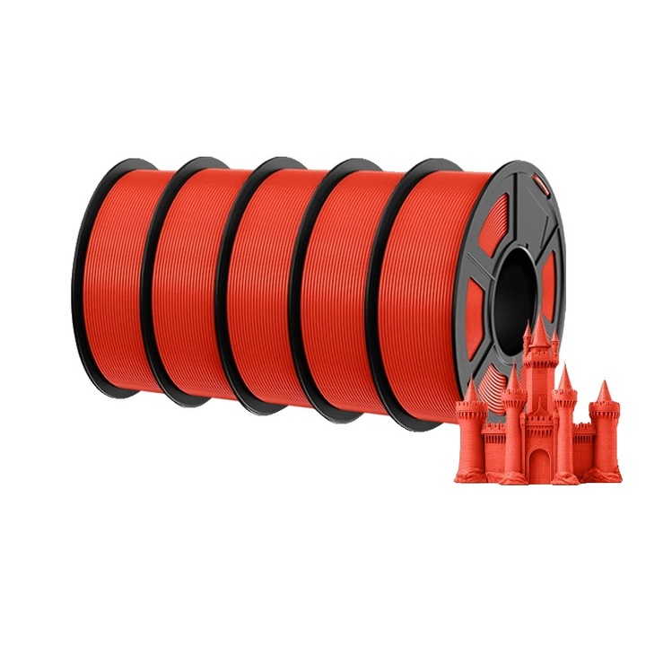 Filament 3D PLA META-5RD, 1.75mm, 5.5kg, ecologic, rezistent