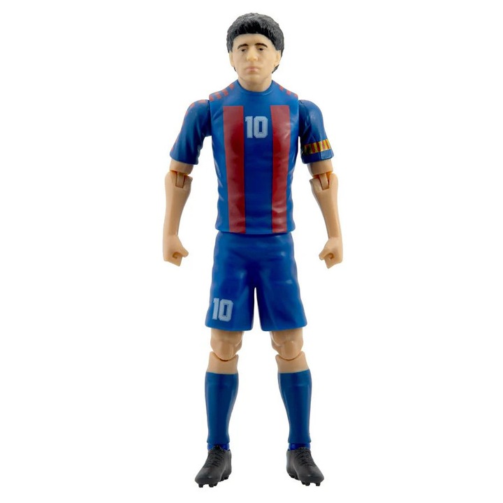 Figurina Banbotoys Maradona Sockers Blaugrana 20cm, design colorat, moale