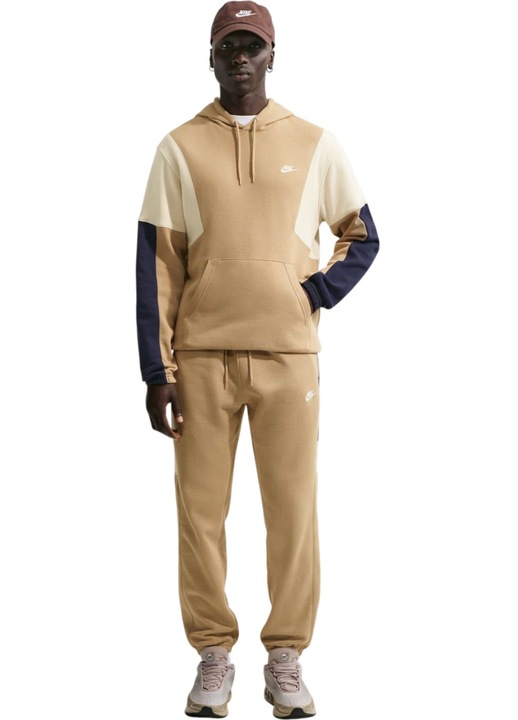 Trening NIKE Club Fleece HDED GX 57990, Bej