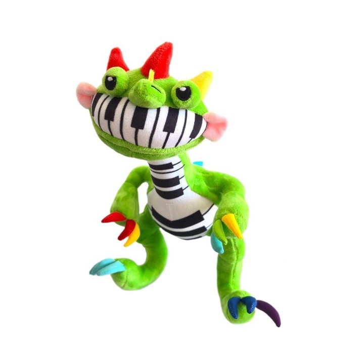 Jucarie de plus Bobby, dinosaur pian, 33cm