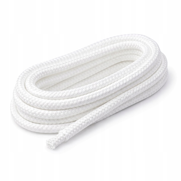 Sfoara polipropilena pleciona 10 mm, alb, 1 m, utilizare universala