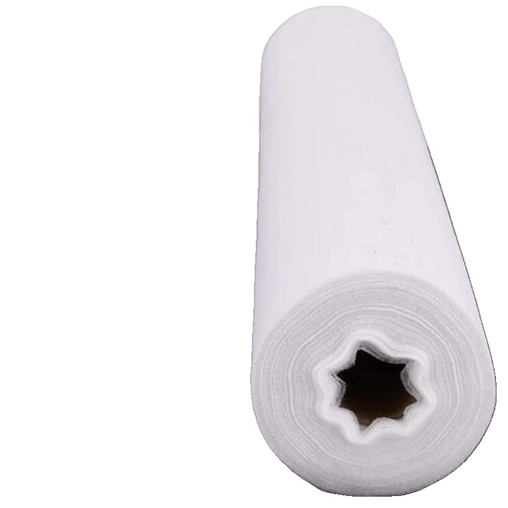 Cearceafuri de unica folosinta pentru salon de frumusete, 50 bucati, material netesut, 53x70cm, subtiri