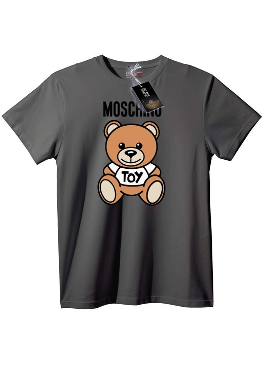 Tricou Moschino ursuleț de pluș, Gri