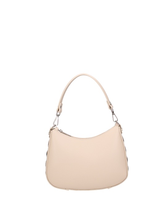 Chiara Ferretti, Geanta de piele cu bareta si nituri, Bej