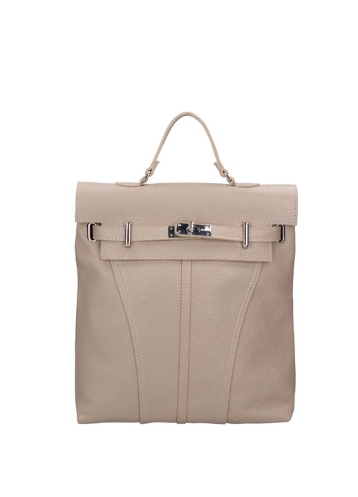 Chiara Ferretti, Rucsac convertibil de piele, Maro taupe