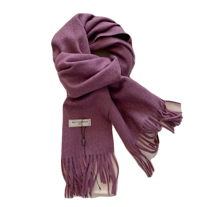 Esarfa, design elegant, material cald, 34x200cm