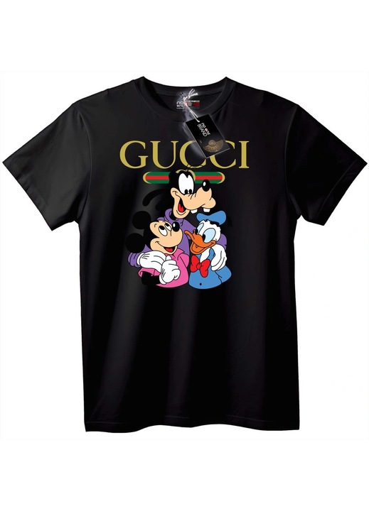 Gucci Disney karakteres póló, Fekete