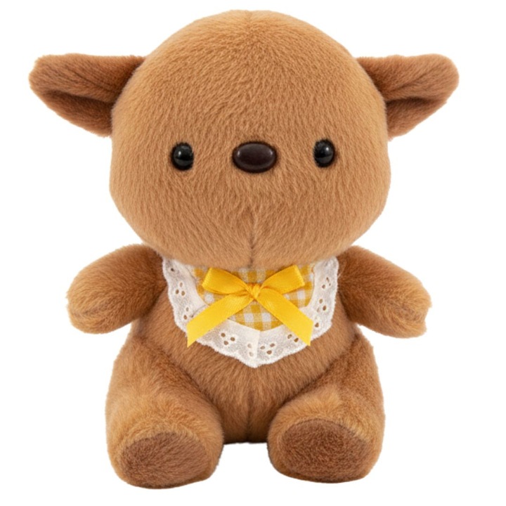 Ursuleț de pluș maro 25 cm, cadou pentru somn