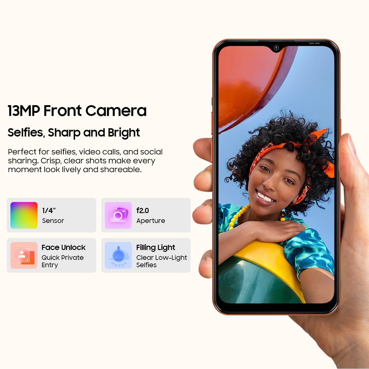 Telefon mobil Blackview Wave 7C, Android 16,16GB+64GB(2TB TF),6.56"HD+ IPS, 32MP+13MP, Unisoc Tiger T310,5000mAh/IP54/WiFi 5G/Face ID/2 SIM, negru
