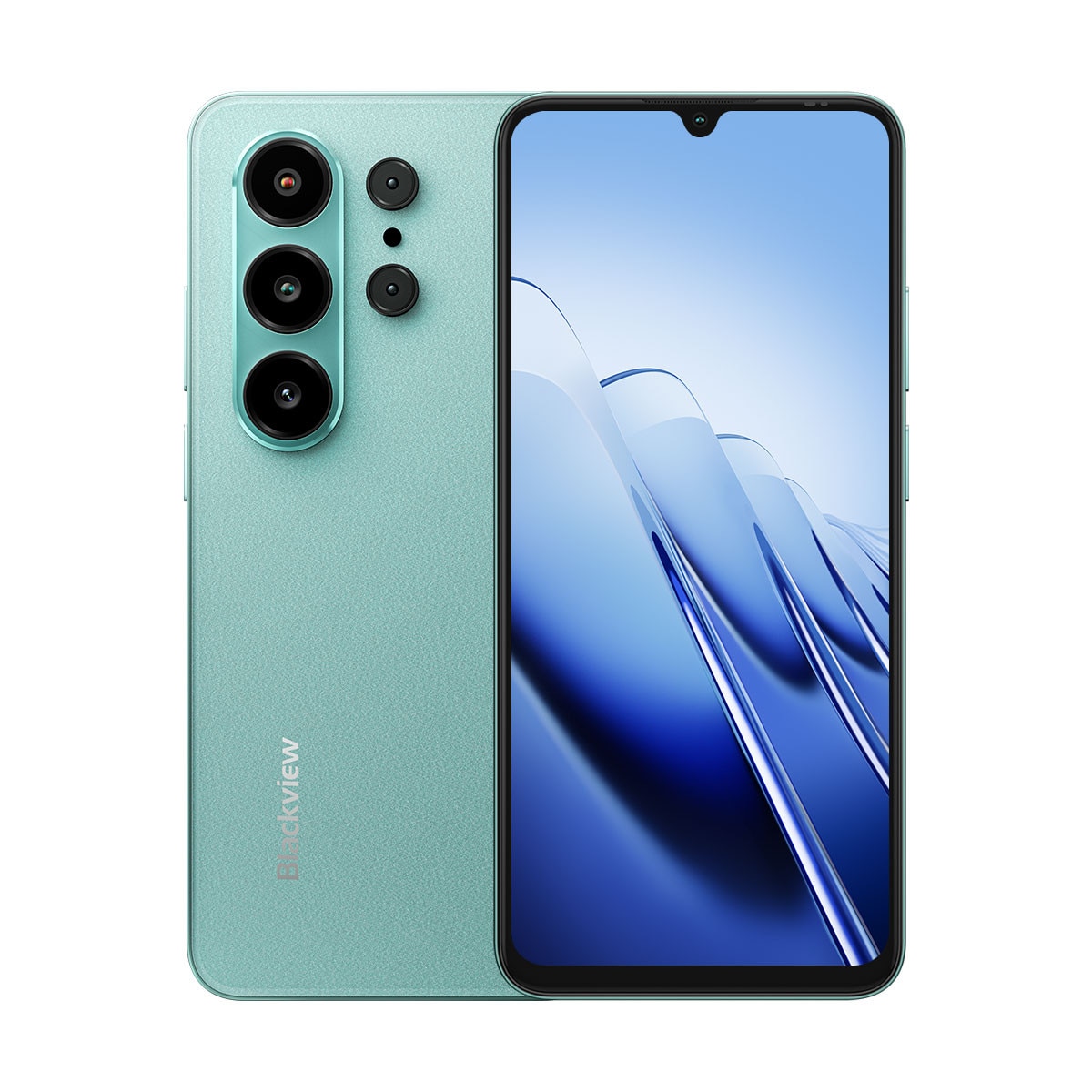 Telefon mobil Blackview Wave, 4G, 6.88 inch, 24GB RAM, 128GB, verde