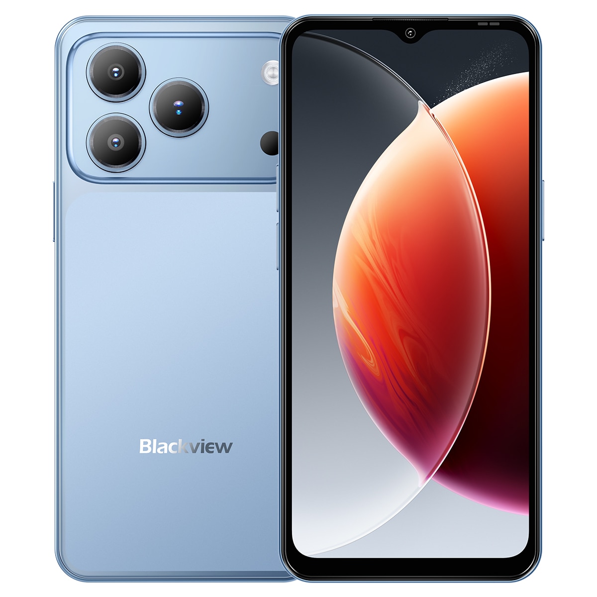 【新品】Blackview Wave7C ブルー Telefon mobil Blackview Wave 7C, 32MP, 128GB, 6.56