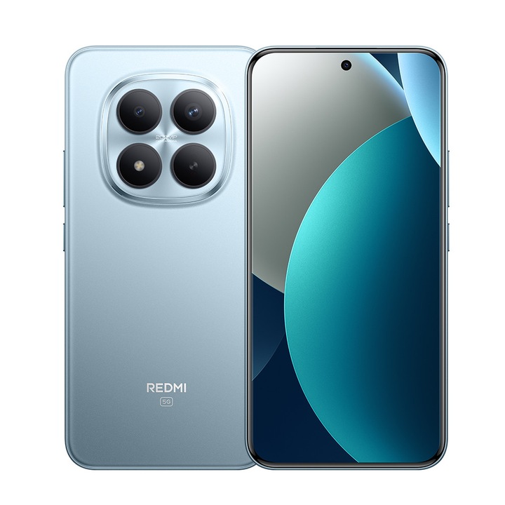 Telefon Mobil Xiaomi Redmi Note 15 Pro Plus, 12GB RAM, 256GB, 5G, Albastru