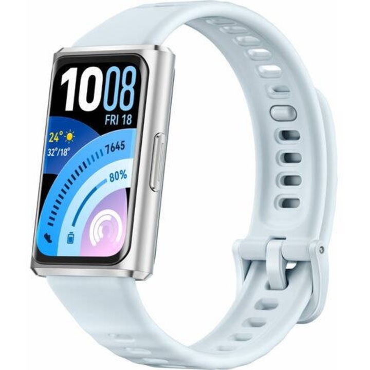 Bratara Fitness Huawei Band 11 Pro Display AMOLED 1.62Inch Bluetooth Albastru Deschis