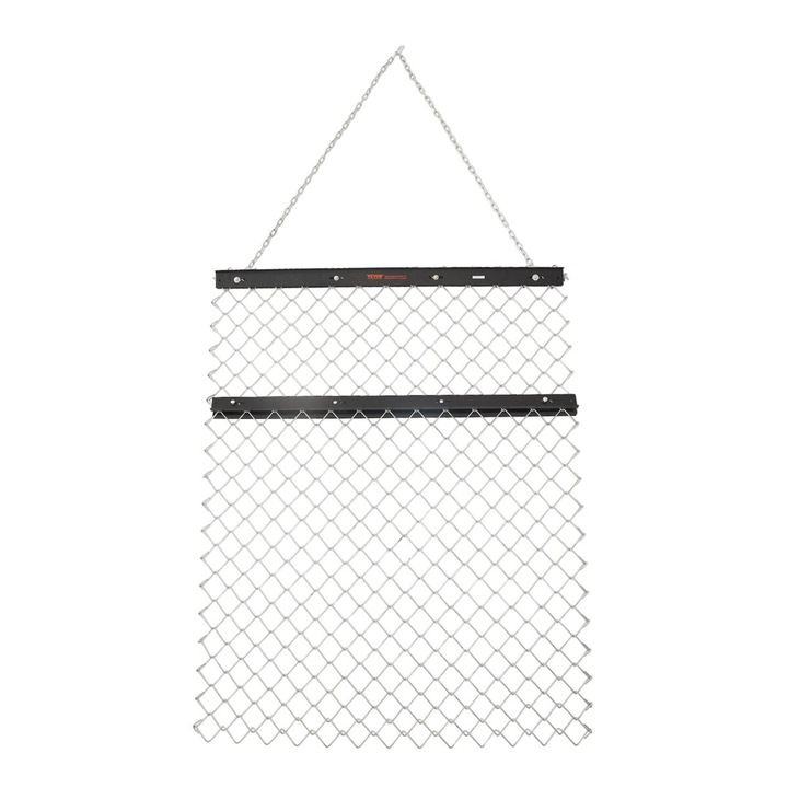 Grebla de Tractiune, VEVOR, 4 x 5 ft, din otel Q235, rezistenta la rugina, dimensiuni 1520x1240x57mm