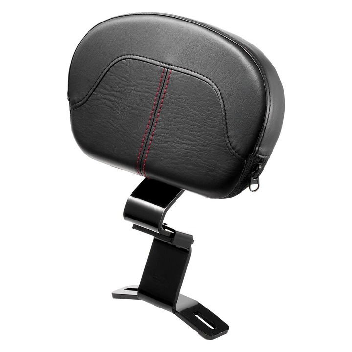 Spatar motocicleta Sissy Bar VEVOR, 310mm, negru, pentru Harley-Davidson Touring, dimensiuni 310x250x100mm, usor de instalat