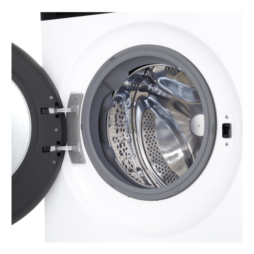 Masina de spalat LG, F2X50S9TKB, DIRECT DRIVE, 9 kg ,1200 RPM, Steam Spa, Wi-Fi, TurboWash™ 360°, cls A. Alb, SLIM