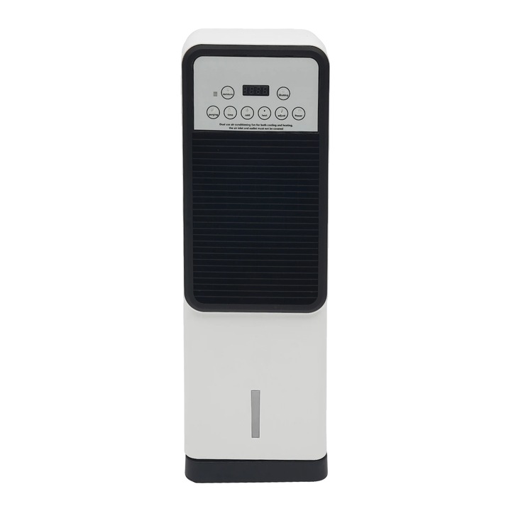 Ventilator de aer, functionalitate versatila, control simplu, alb-negru, 23x20x71cm