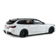 BMW M5 Touring 2025 sportautó modell, fehér 1/18, fém/műanyag