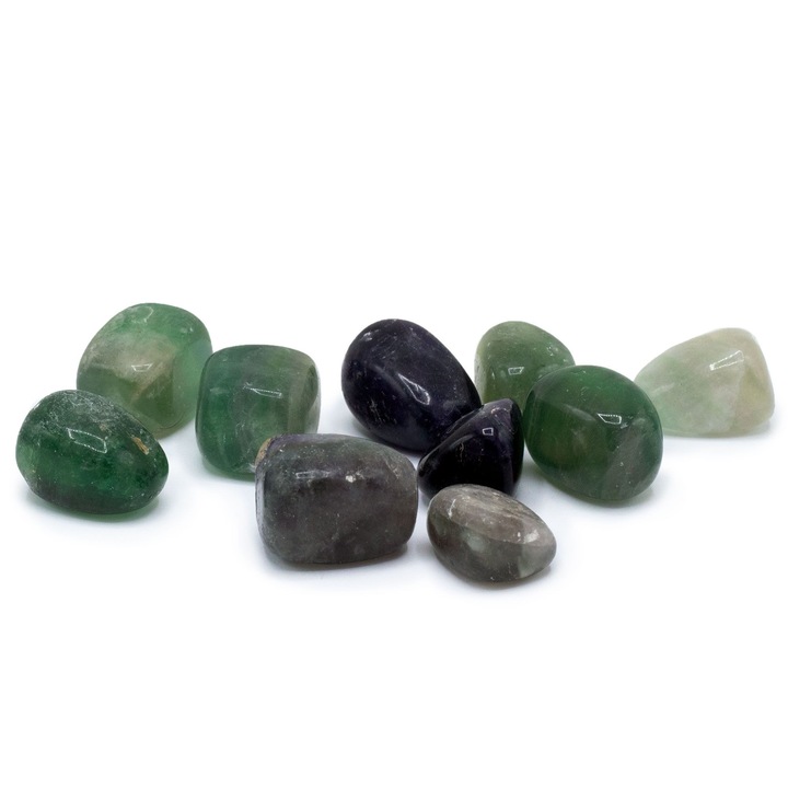 Pietriș, Piatră, Multicolor, Pietre Naturale - Fluorite