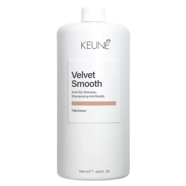 Sampon pentru disciplinarea parului rebel Keune Care Velvet Smooth Shampoo, 1000 ml