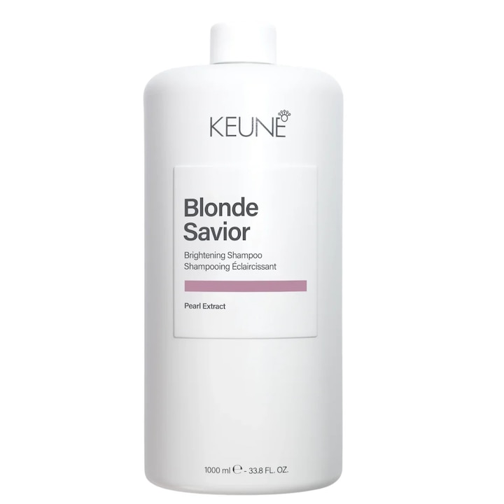 Sampon iluminator pentru intretinerea parului blond Keune Care Blonde Savior Shampoo, 1000 ml