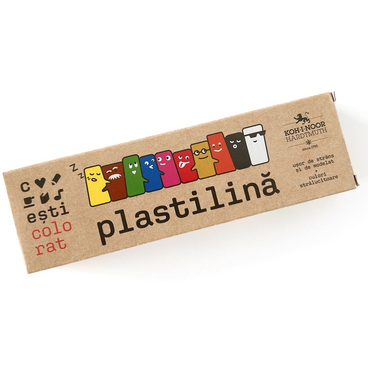 Plastilina - Carturesti, 10 culori