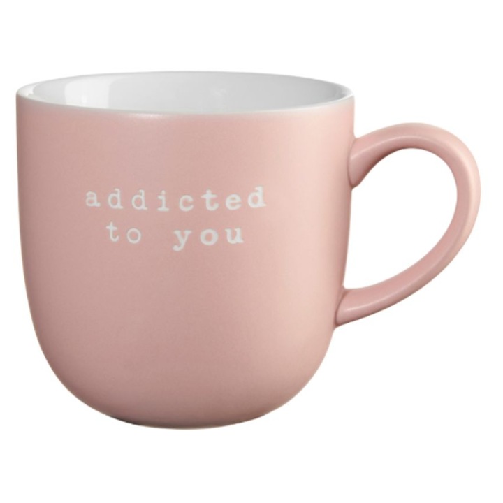 Ceașcă 350 ml, ASA Selection, portelan, roz