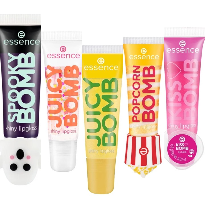 Set luciu de buze, Essence, multiclor, gel