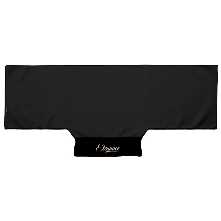 Fată de pat camion, F-CORE, ELEGANCE S, Negru, 1 piesă