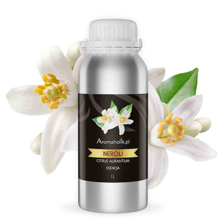 Ulei Esential De Neroli, 1L, 100% Natural, Pur, Floral, Premium, Pentru Difuzor Si Aromaterapie