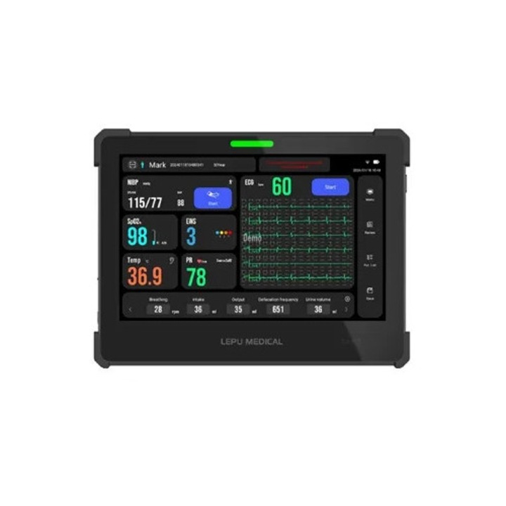 Monitor portabil de semne vitale AIView VS/VX – tableta medicala tactila pentru triaj, urgente si monitorizare continua, Lepu Medical